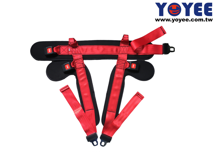 Parachute safety harness